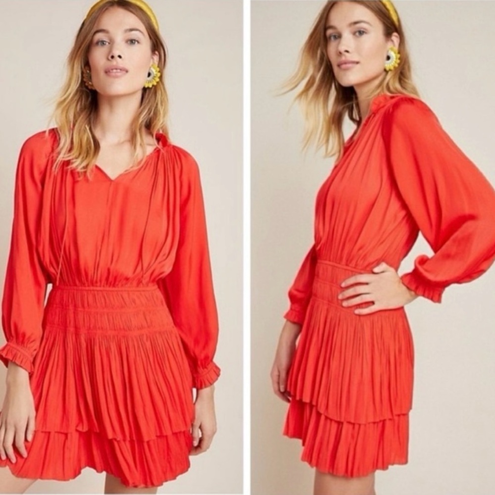 Current Air Red-Orange Dress size XS